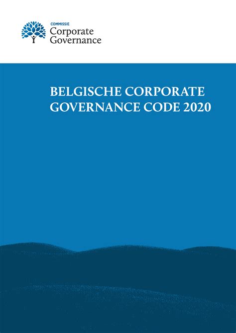 belgische corporate governance code